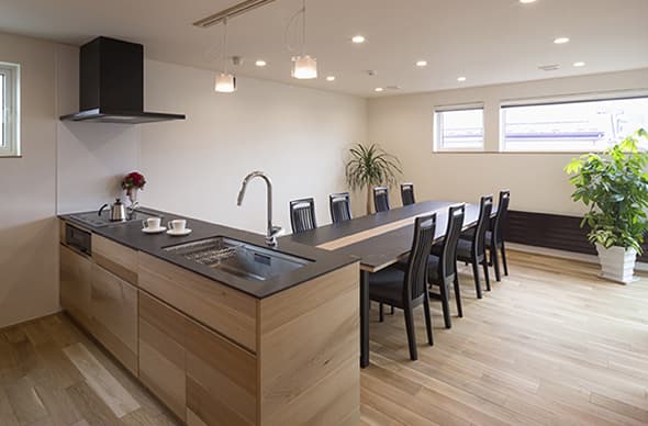 鈴木環境建設のモデルハウスの画像